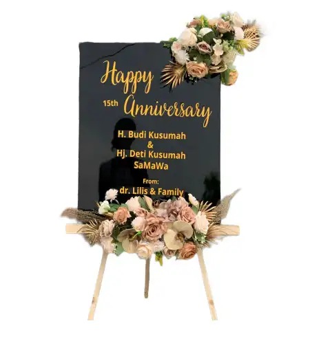 Papan Bunga Akrilik Sikabu