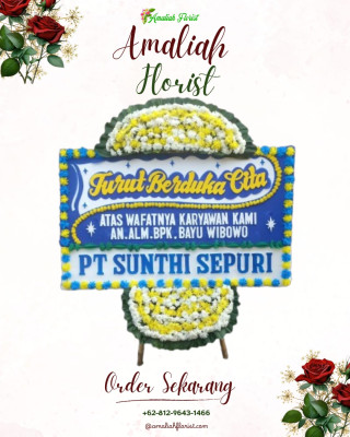 Papan Bunga Duka di Sikabu