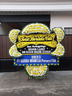 Papan Bunga Duka di Sikabu
