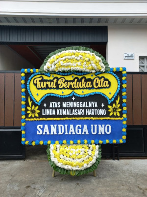 Papan Bunga Duka di Sikabu