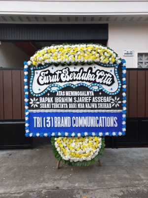 Papan Bunga Duka di Sikabu